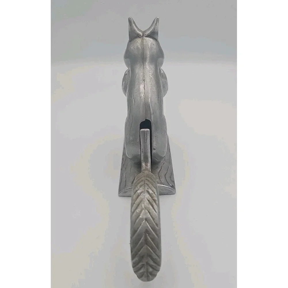 Vintage Cast Aluminum Metal Squirrel Nut Cracker 6